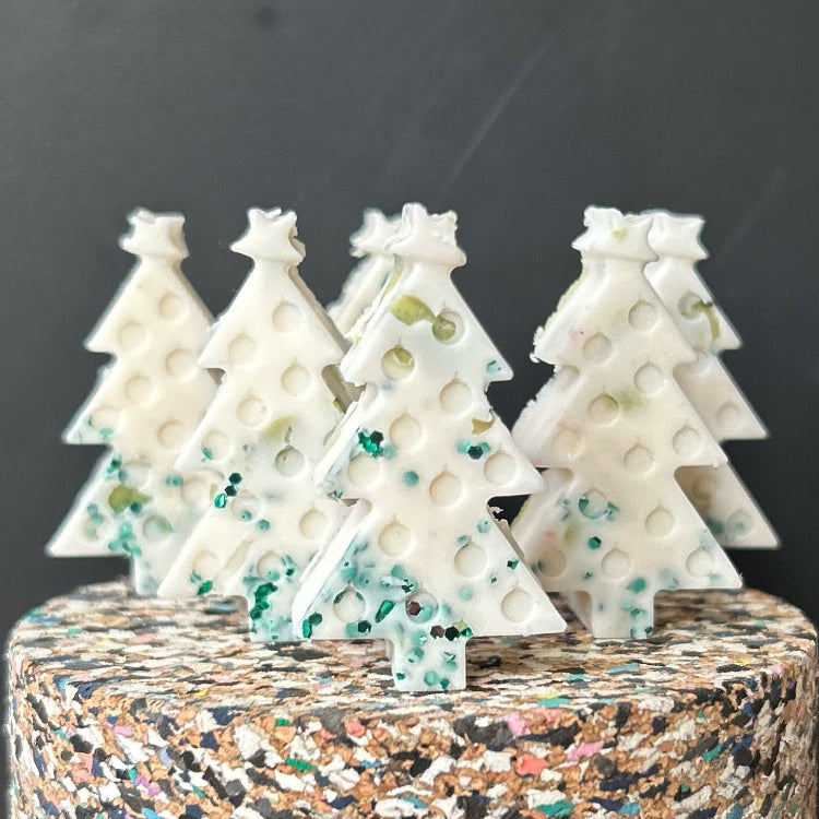 soy wax christmas trees