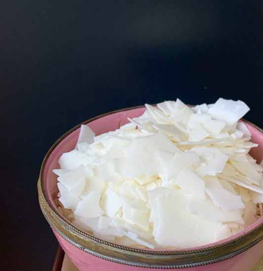 Natural soy candle wax