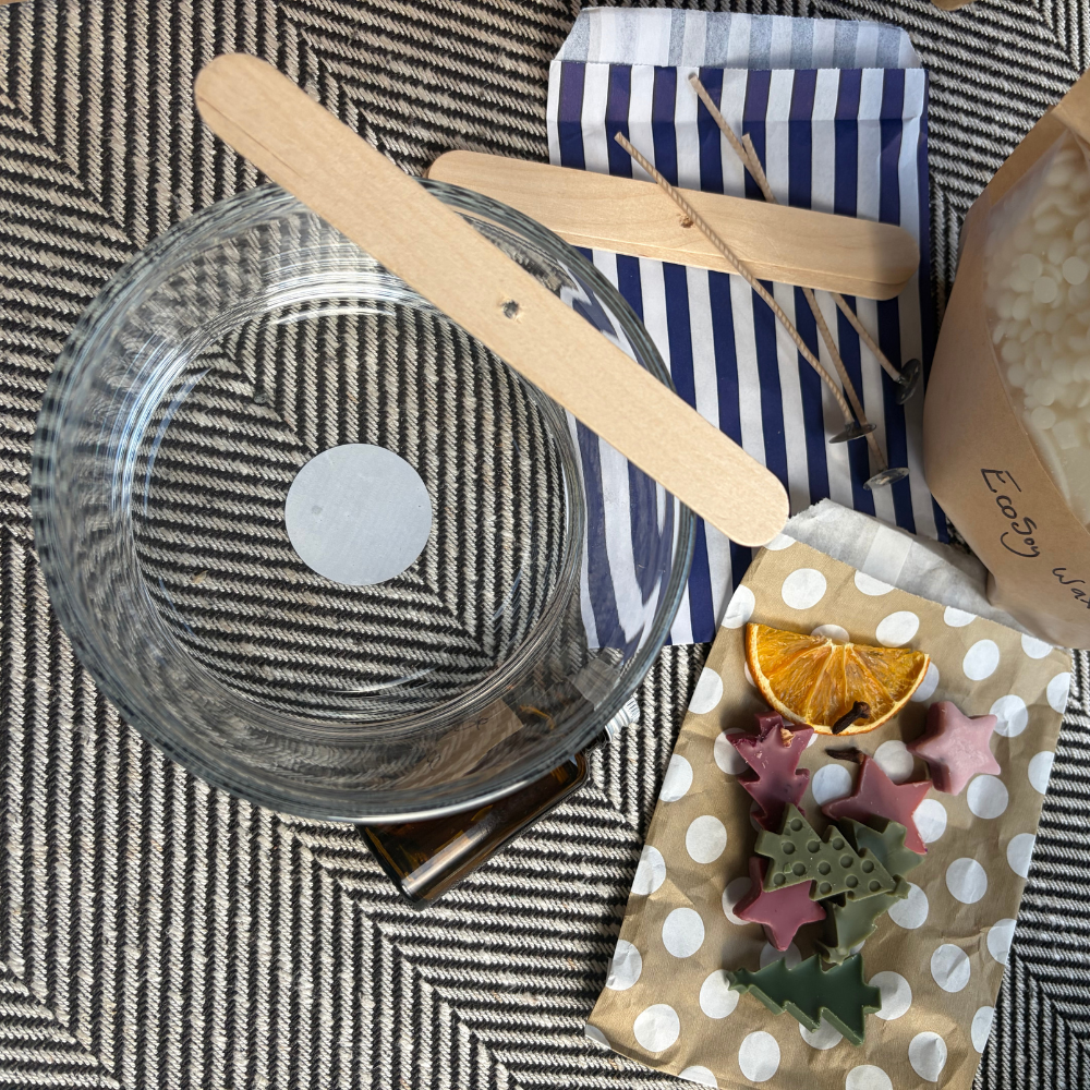 high quality candle making kit with 500ml glass bowl