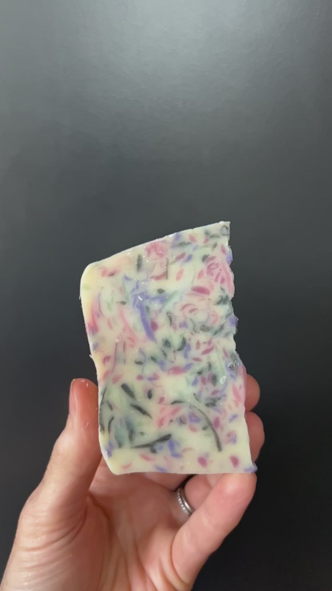 Confetti natural soap