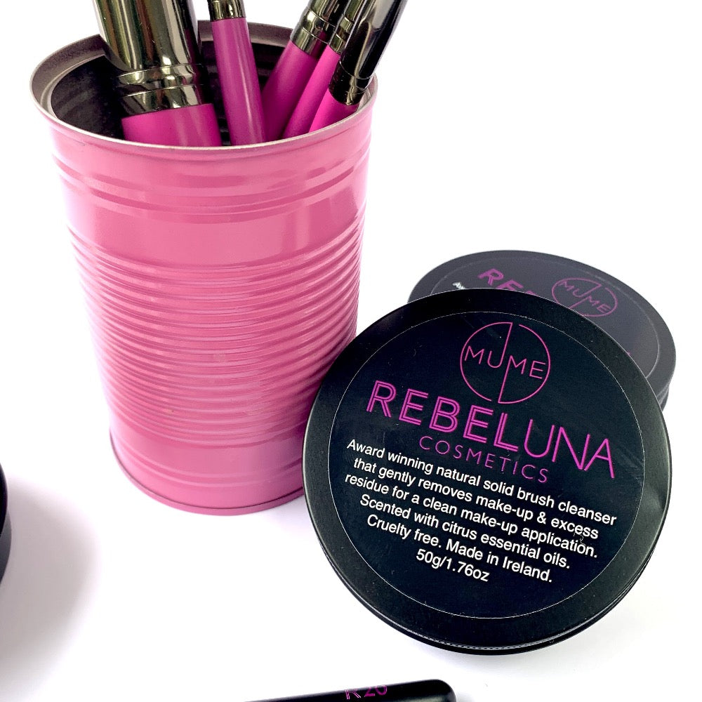 Rebeluna & MuMe solid makeup brush cleanser