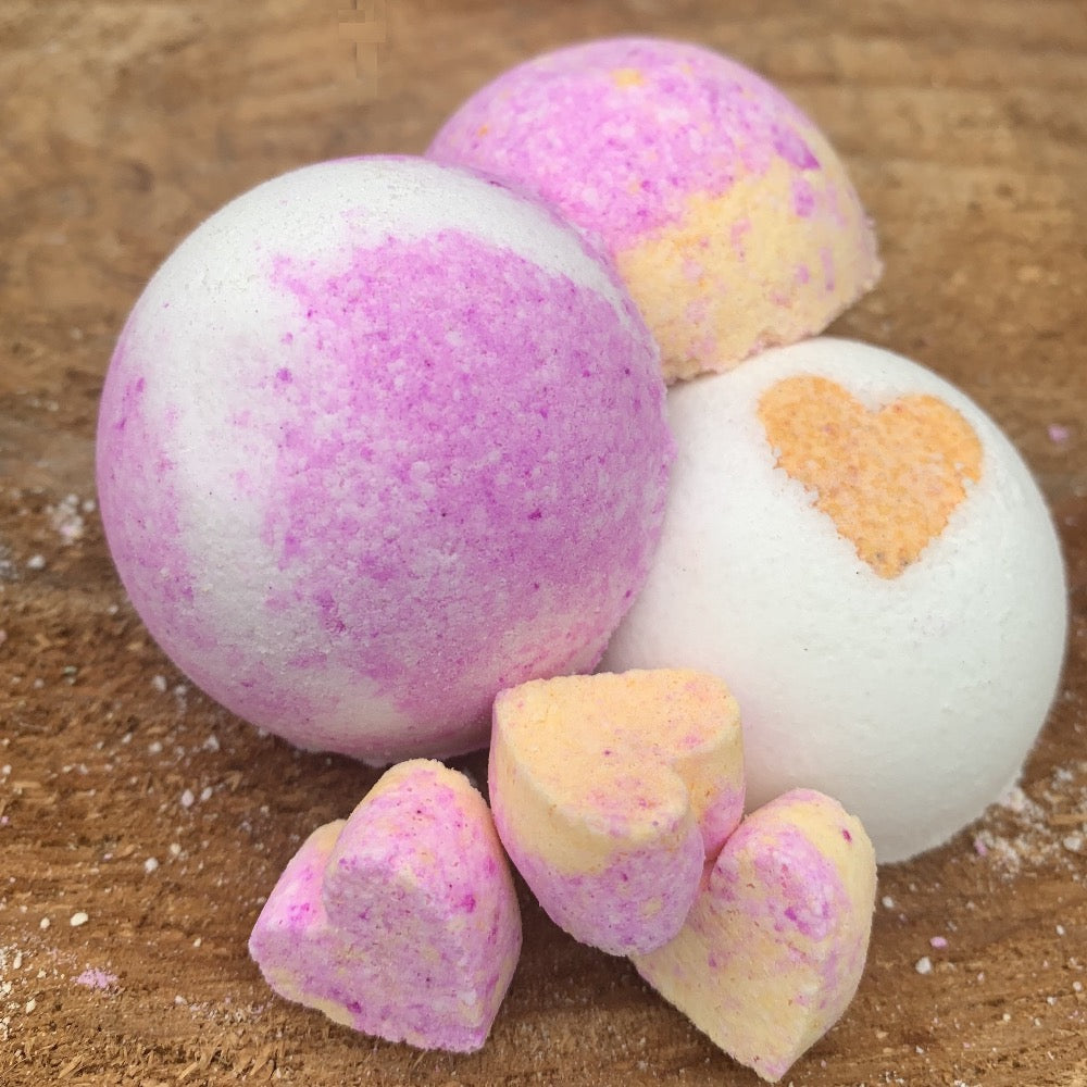 handmade bath bombs