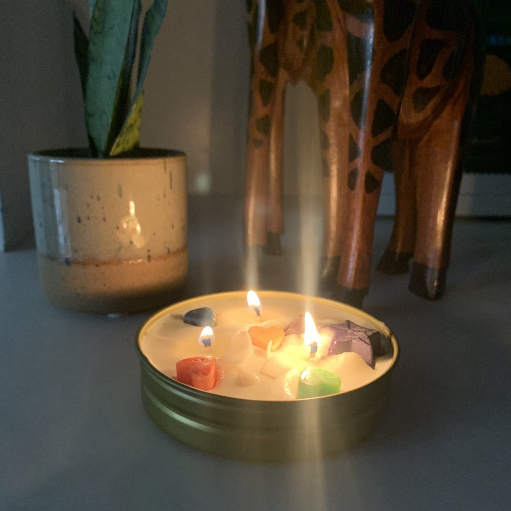 Candle making kits (in gold tin) – MuMe