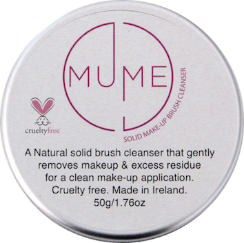 MuMe solid makeup brush cleanser